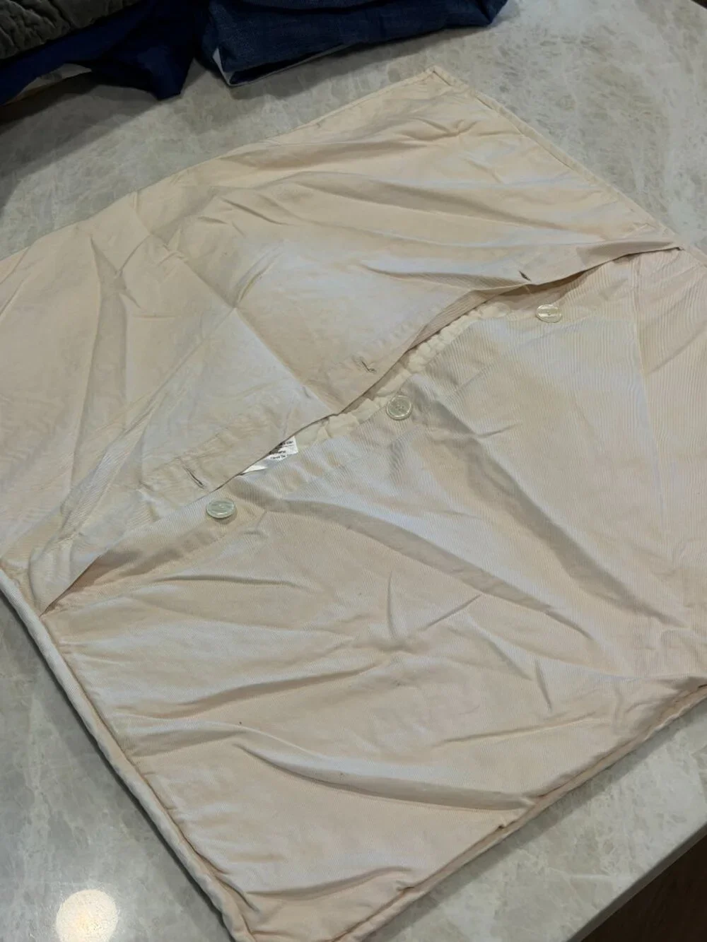 Pottery Barn Wool Cotton Jacquard Quilted Paisley Euro Sham